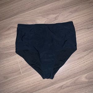 High waisted bikini bottom